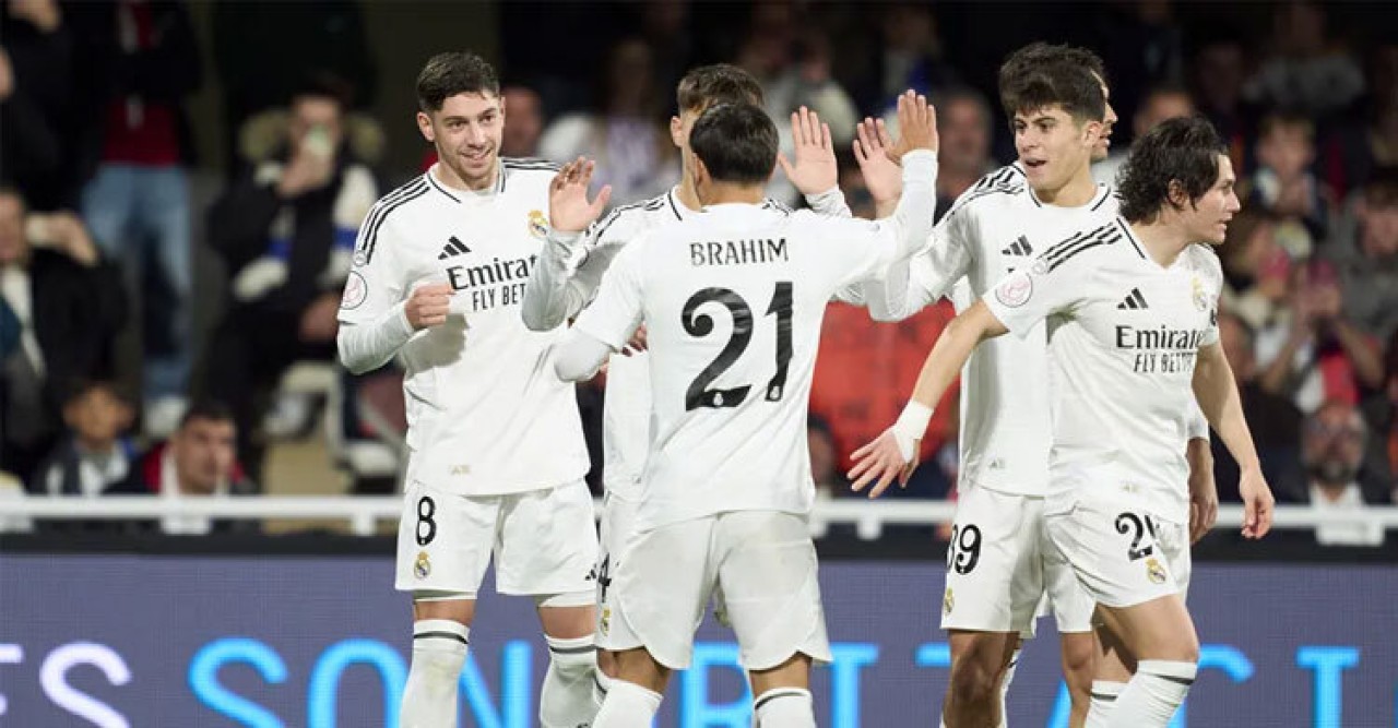 প্রতিপক্ষকে ৫ গোলে বিধ্বস্ত করে শেষ ষোলোয় রিয়াল