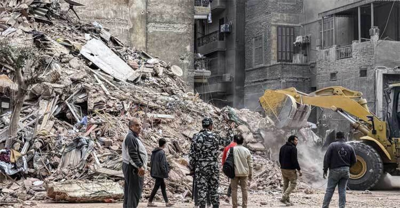 মিশরে ভবন ধসে নিহত ১০