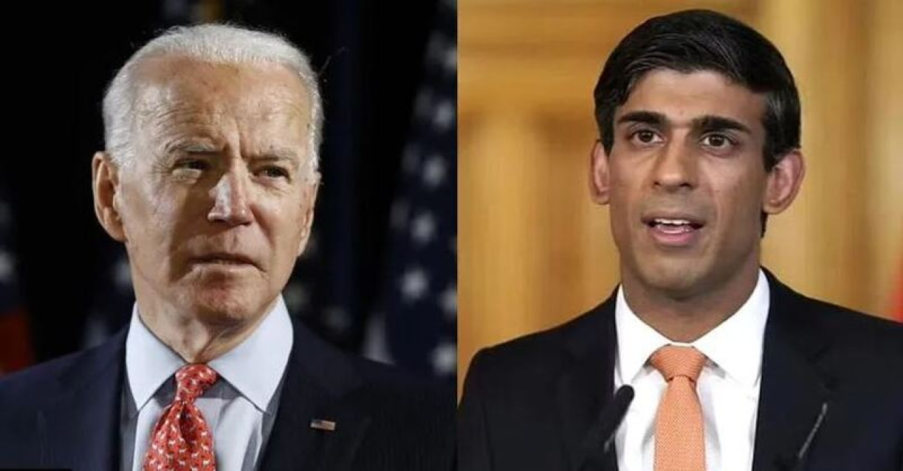 ঋষি সুনাকের ব্যাপারে যা বললেন মার্কিন প্রেসিডেন্ট