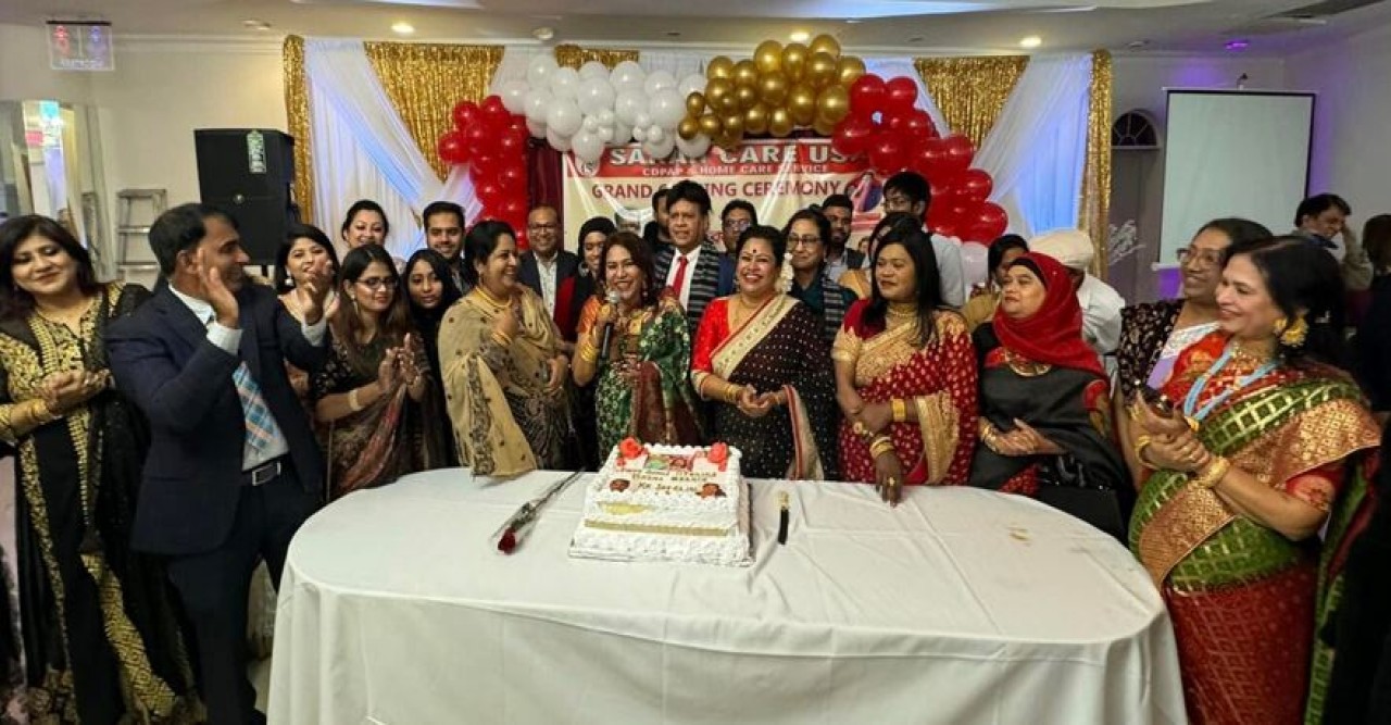 নিউইয়র্কে হোম কেয়ার সেবা প্রদানকারী প্রতিষ্ঠান সারাহ কেয়ার ইউএসএ ব্রঙ্কস শাখার বর্ণাঢ্য উদ্বোধন