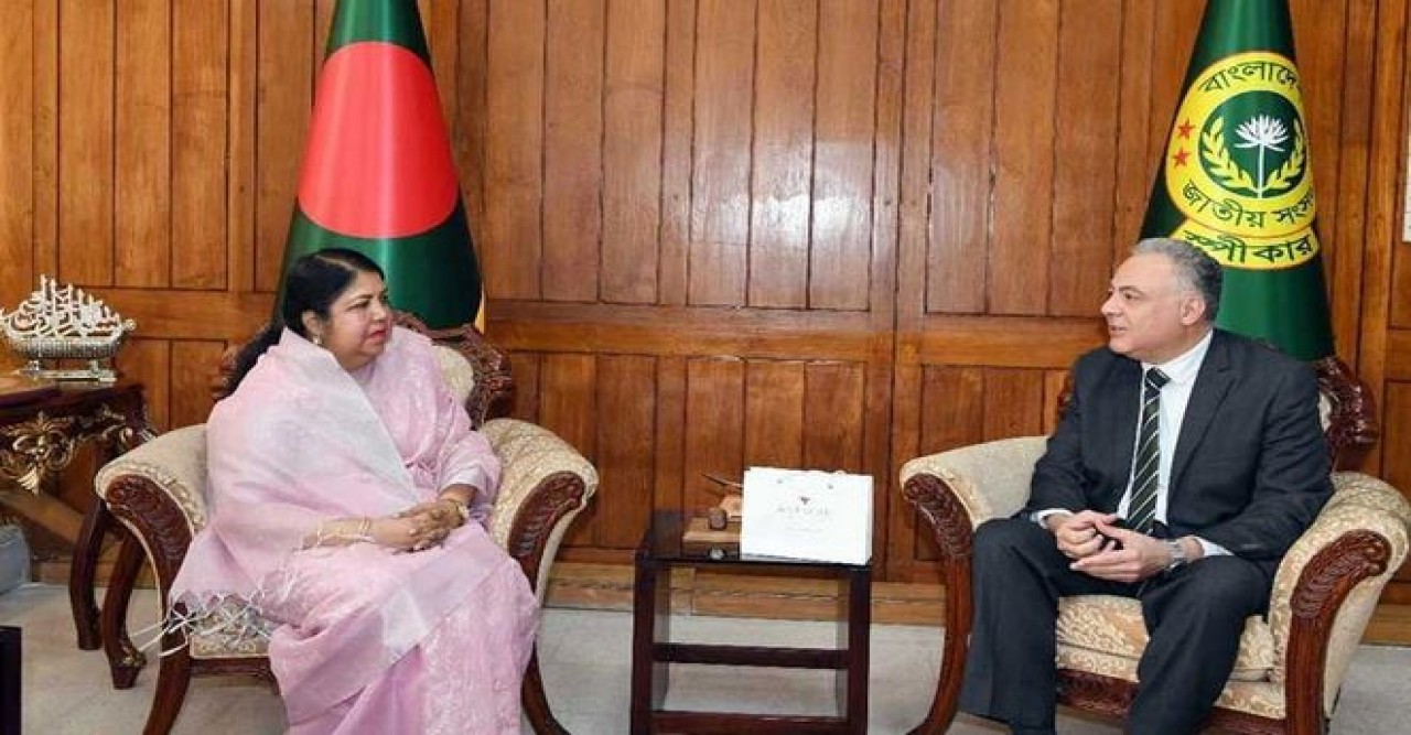 স্পিকারের সঙ্গে মিসরের রাষ্ট্রদূতের সাক্ষাৎ