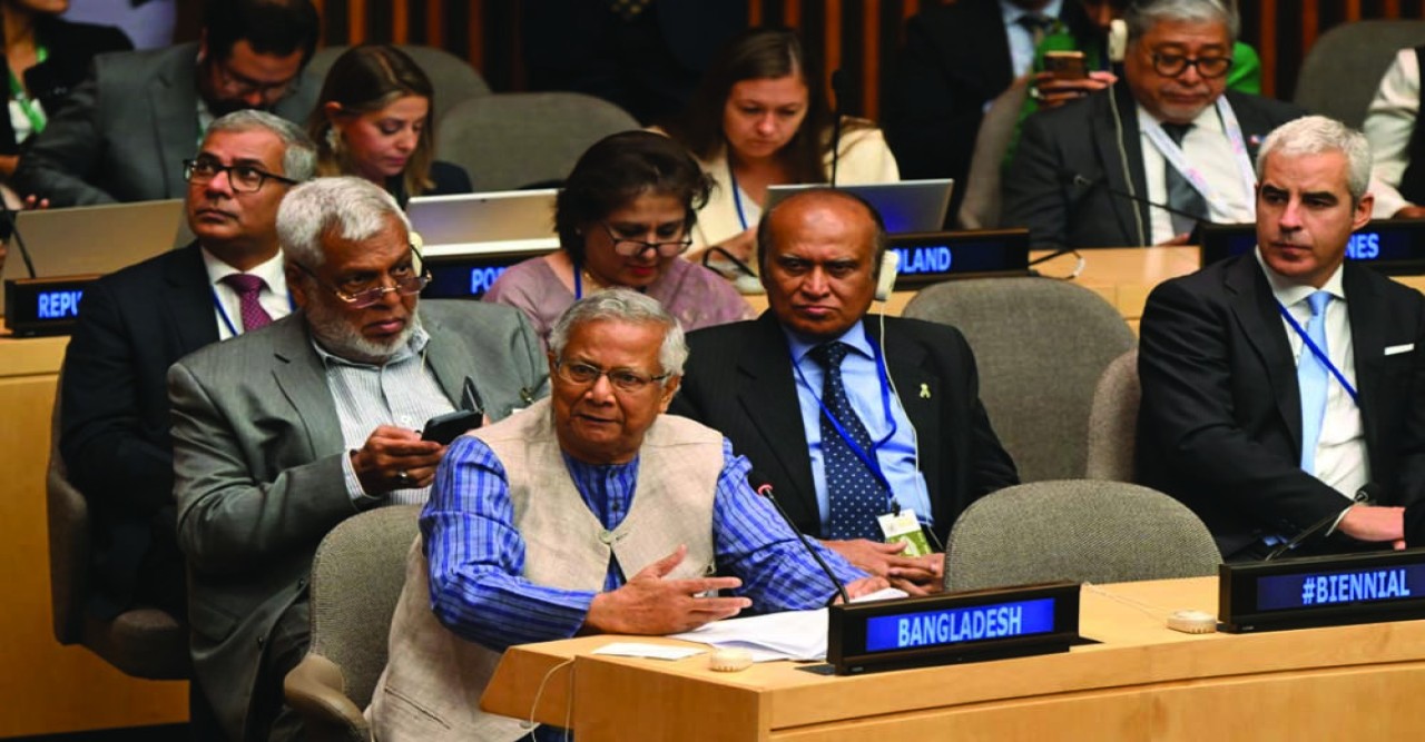 সমৃদ্ধ ও স্থিতিশীল অর্থনীতি গড়তে বিশ্ব নেতাদের প্রতি আহ্বান ড. ইউনূসের