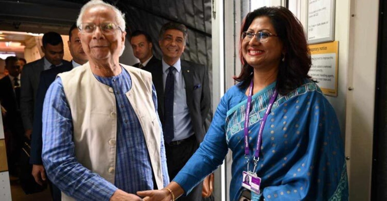 যুক্তরাজ্যে পৌঁছেছেন প্রধান উপদেষ্টা