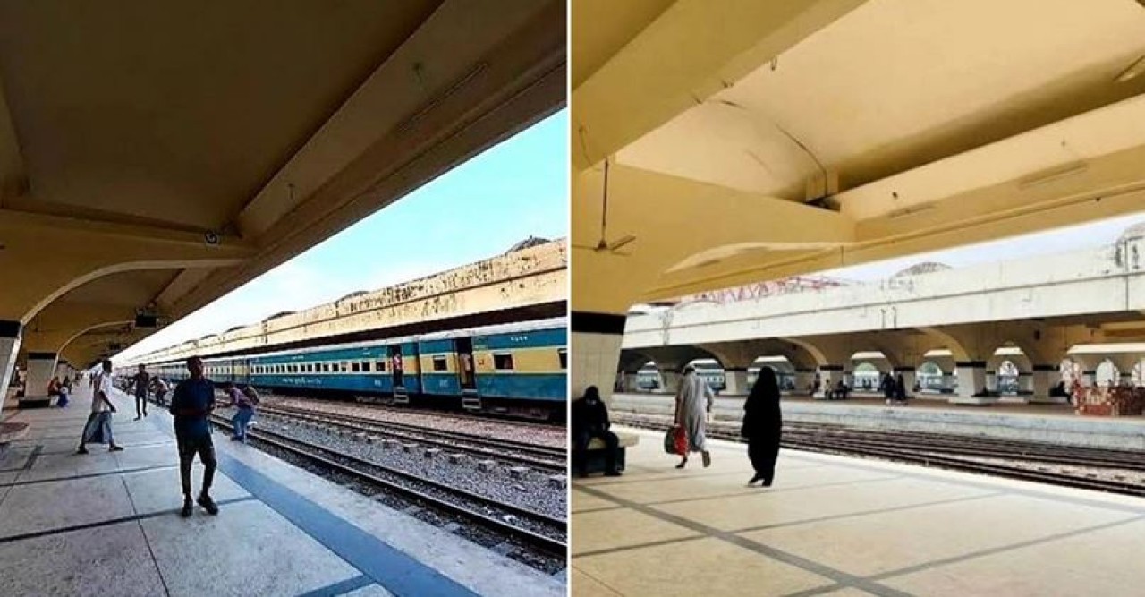 চিরচেনা রূপে নেই কমলাপুর স্টেশন