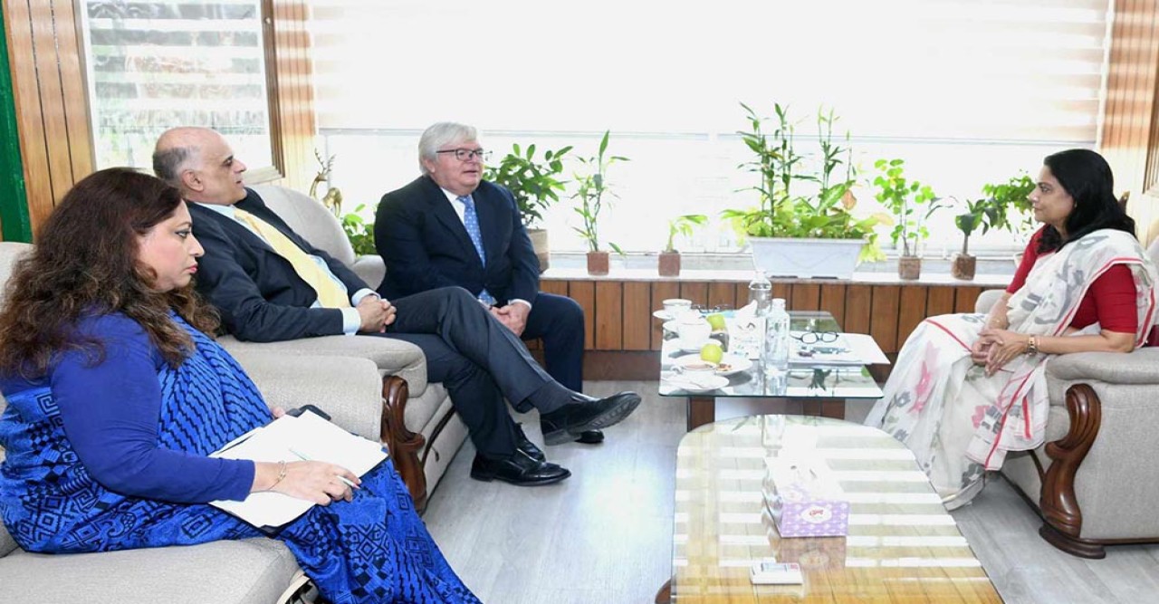 রিজওয়ানা হাসানের সঙ্গে ব্রাজিলের প্রধান বিচারপতির বৈঠক