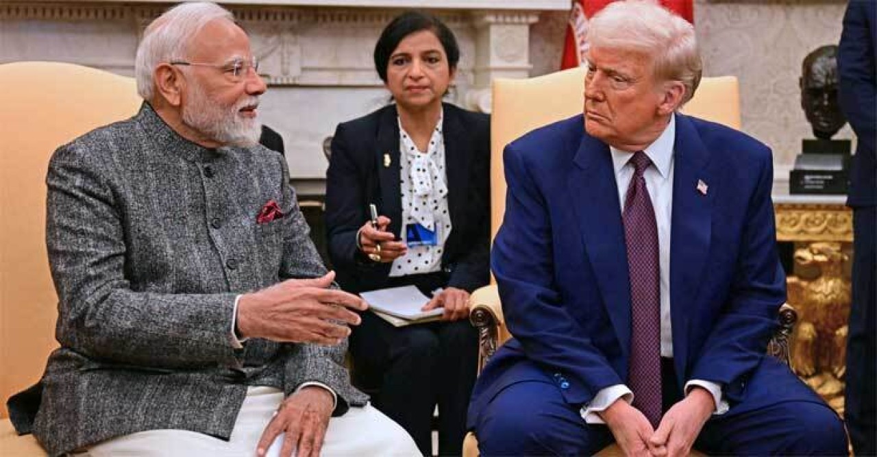 কাশ্মীর নিয়ে ট্রাম্পের মধ্যস্থতার প্রস্তাবে বিব্রত ভারত?