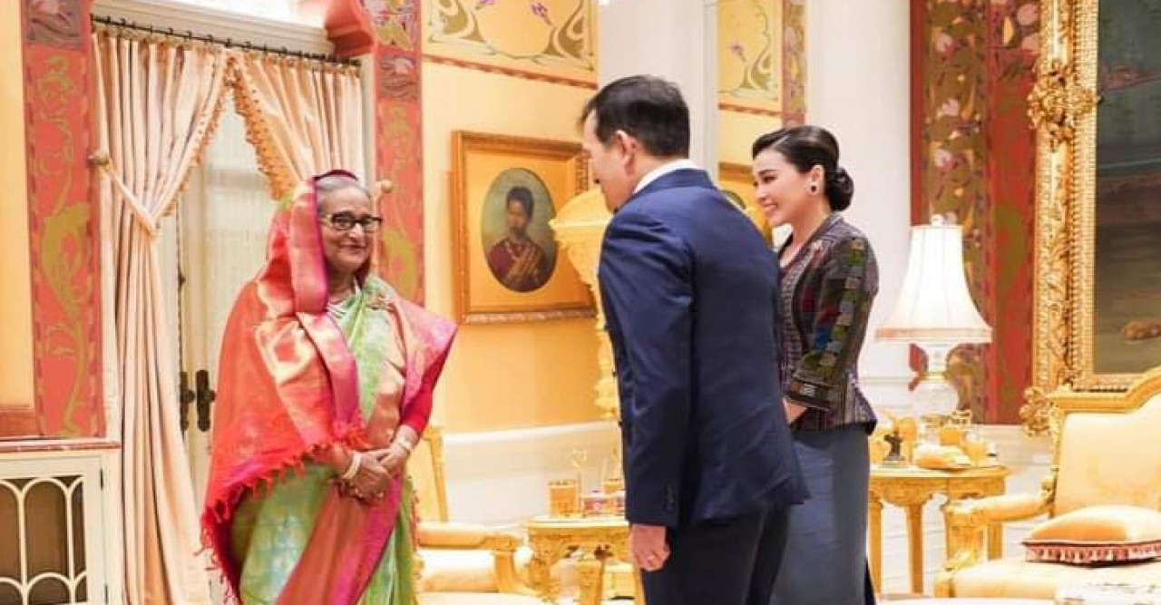 থাইল্যান্ডের রাজা-রানীর সঙ্গে প্রধানমন্ত্রীর সৌজন্য সাক্ষাৎ