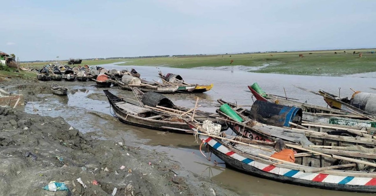 কারেন্ট জালের ব্যবহারে ফেনীতে কমছে মাছের পরিমাণ