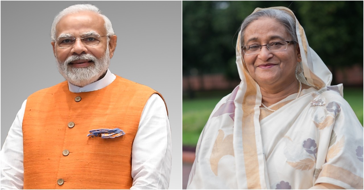 চাঁদের মাটিতে ভারতের সফল অবতরণে মো‌দি‌কে শেখ হা‌সিনার অভিনন্দন