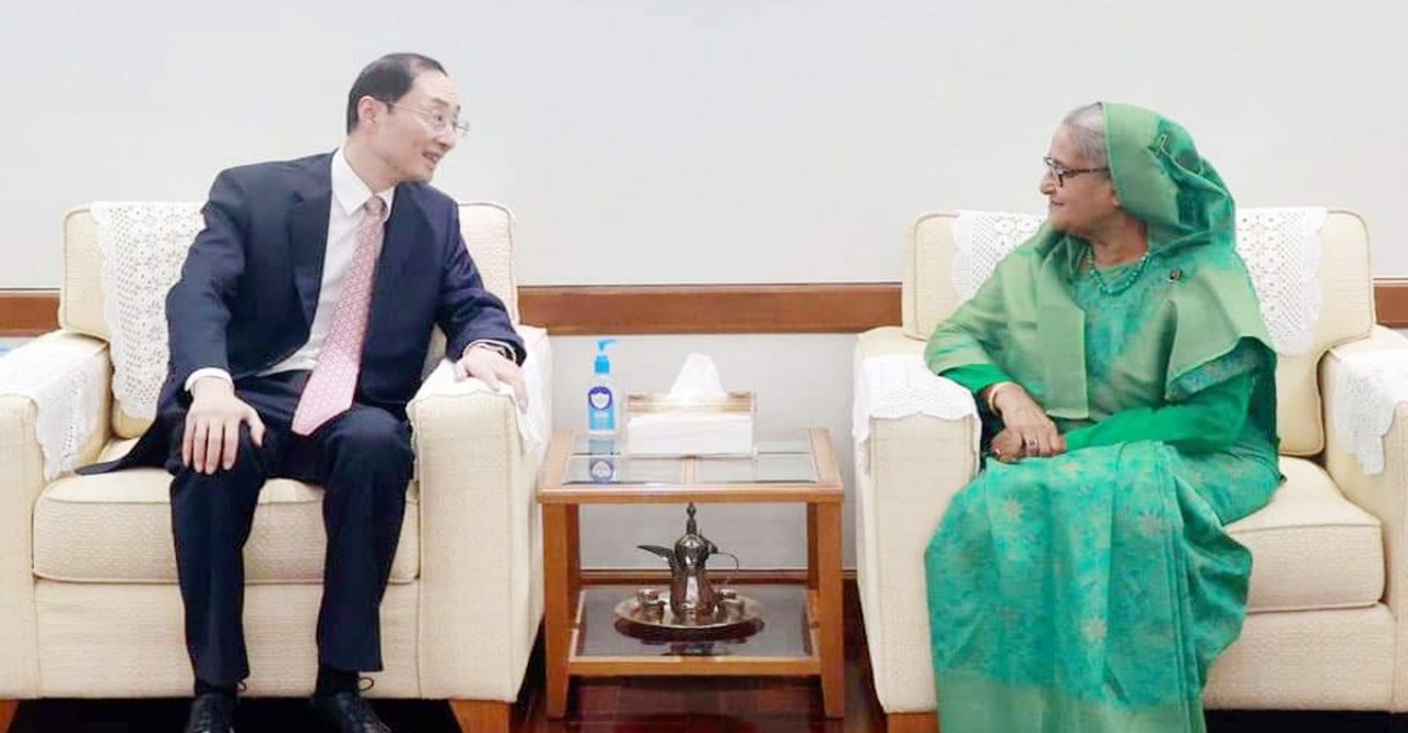 প্রধানমন্ত্রীর সঙ্গে চীনের ভাইস মিনিস্টারের সাক্ষাৎ