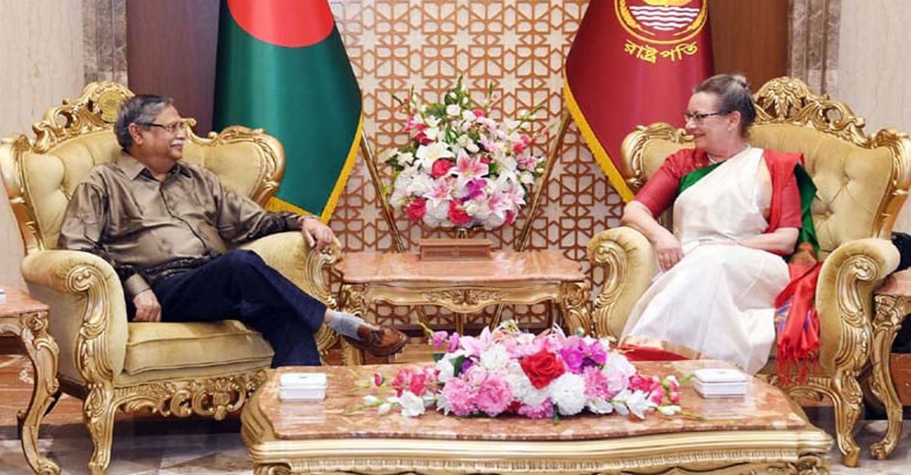 রাষ্ট্রপতির সঙ্গে ডেনমার্কের রাষ্ট্রদূতের বিদায়ী সাক্ষাৎ
