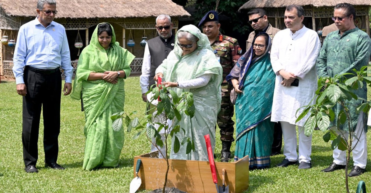 দেশবাসীকে বৃক্ষ রোপণের আহ্বান প্রধানমন্ত্রীর