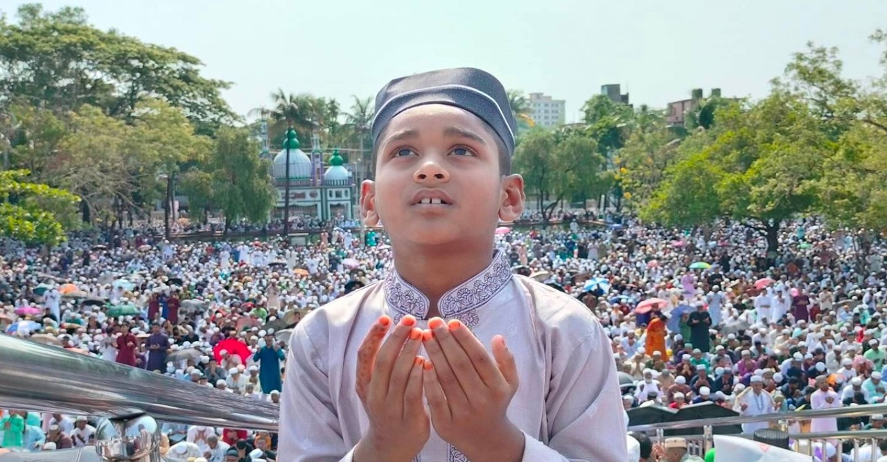 সিলেটে ঈদুল ফিতরের জামাত অনুষ্ঠিত