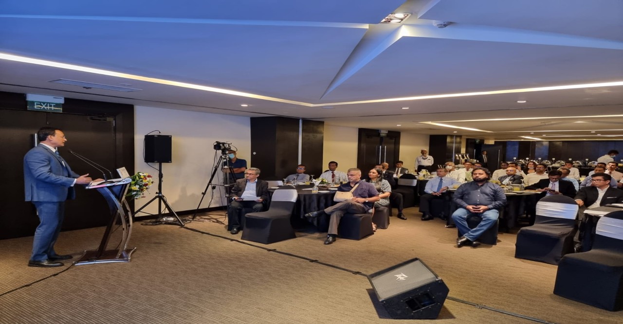 কলম্বোস্থ বাংলাদেশ দূতাবাসের আয়োজনে চট্টগ্রাম ও কলম্বো বন্দরের মধ্যে নৌ যোগাযোগ বৃদ্ধি সংক্রান্ত একটি আলোচনা ফোরাম অনুষ্ঠিত