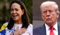 নোবেলের কারণে মারিয়া কোরিনাকে ‘সাইড’ করার কথা অস্বীকার ট্রাম্পের