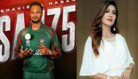 সাকিবের ছবিতে ‍জুতা মারায় ক্ষোভ ঝাড়লেন উপস্থাপিকা