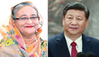 শি চিনপিংকে শেখ হাসিনার অভিনন্দন বার্তা