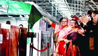 মেট্রোরেলের আগারগাঁও-মতিঝিল অংশের উদ্বোধন করলেন প্রধানমন্ত্রী