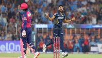 রাজস্থানকে বড় ব্যবধানে হারিয়ে শীর্ষে গুজরাট