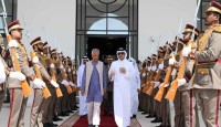 কাতারে প্রধান উপদেষ্টাকে আনুষ্ঠানিক গার্ড অব অনার