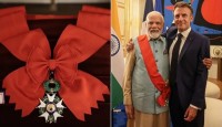 ফ্রান্সের সর্বোচ্চ সম্মান পেলেন মোদি