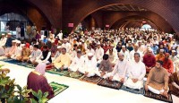 সংসদ ভবনে ঈদুল আজহার জামাত অনুষ্ঠিত